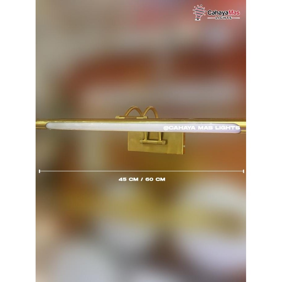 Lampu Hias Dinding Wastafel / Kamar Mandi / Lukisan Minimalis 3 Cahaya