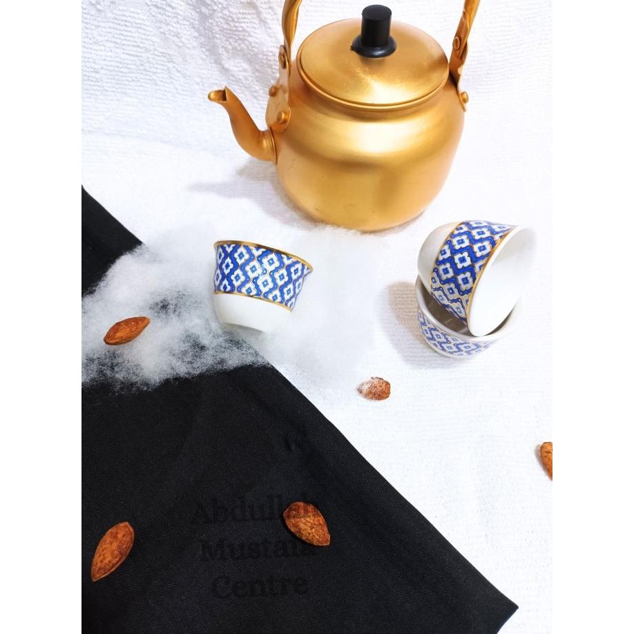 GELAS CANGKIR KOPI GELAS TEH MUG GAHWA 6 SET ARAB SAUDI