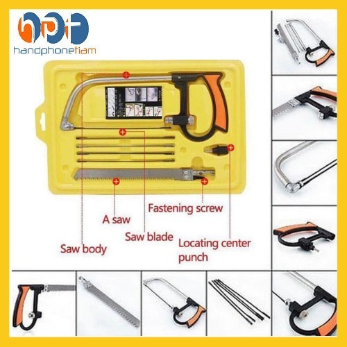 Disc Gergaji Set Serbaguna / Magic Saw Mini Mata Pemotong Besi Kaca Kayu Logam Tangan Cut Flat Blade