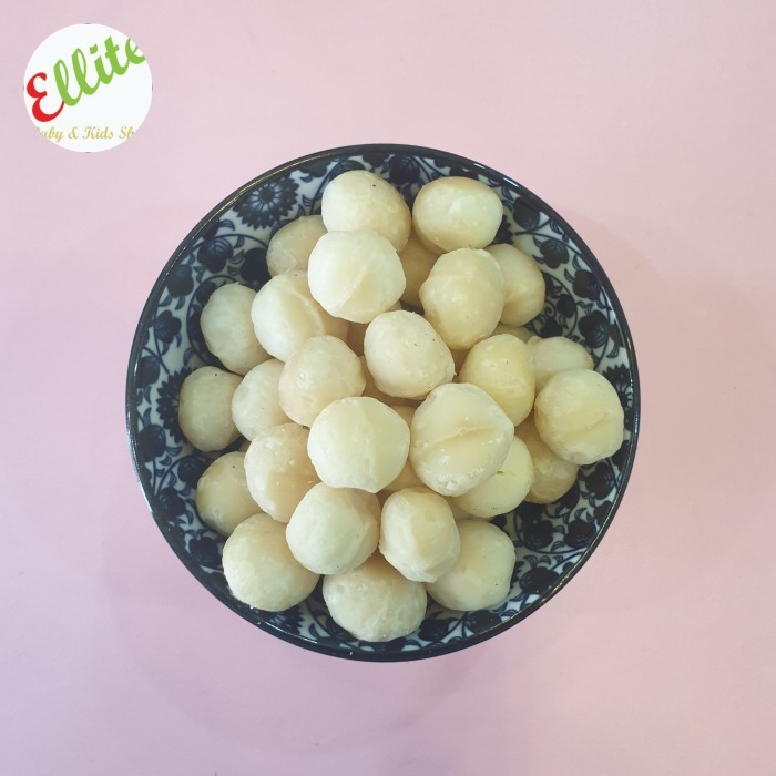 

KACANG MACADAMIA UTUH PANGGANG 300GR GRADE A - ROASTED MACADAMIA NUTS