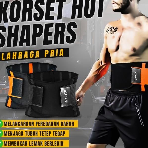 Fit Oret Hot Olahraga Pria Tagen Perut Buncit Wait Trimmer Trainer