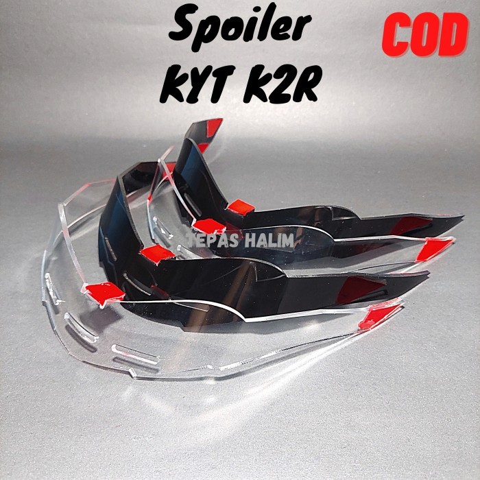 TERLARIS SPOILER KYT VENOM OPEN KYT OVEN VENOM PNP KYT K2 RIDER / SPOILER K2R /