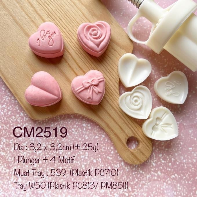 Murah Cetakan Nastar 25G - 30G Mooncake Mini/ Cookies Cm2519
