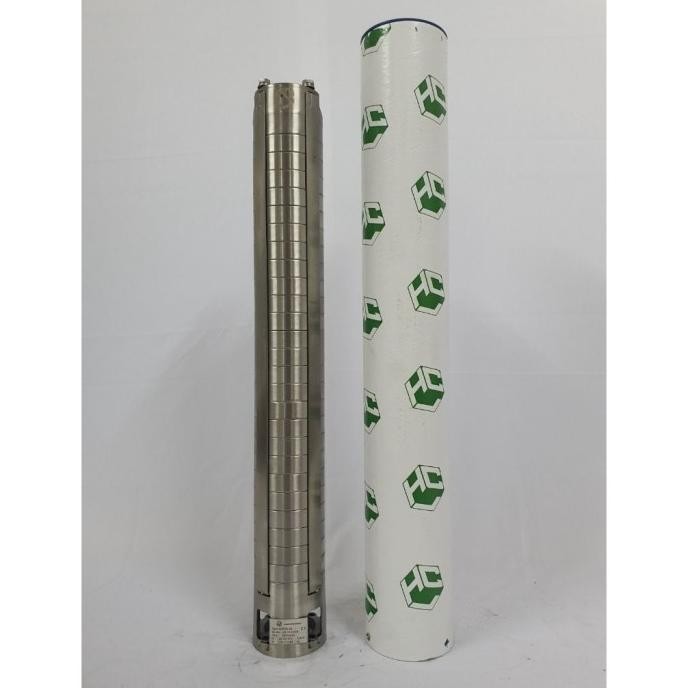 best seller] POMPA SUBMERSIBLE HCL 4" inch 3 HP Output 1-1/2" inch 4SPM 5-25 STAINLESS STEEL IMPELLE