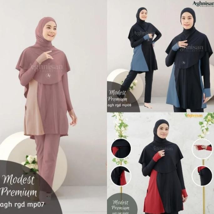 Baju Renang Muslimah Modest Premium Aghnisan