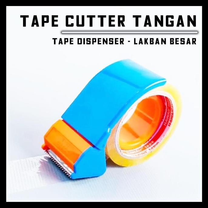 

@#@#@#] Tape Cutter Dispenser TANGAN Alat Pemotong Potong solasi Solatip