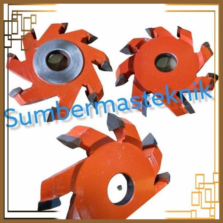 

[SMT] PISAU POTONG ACP MODEL V 8 MATA / CUTTER GROVING ACP ALUMUNIUM 8T