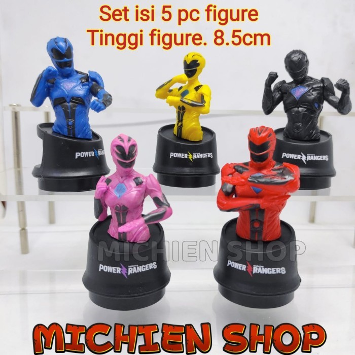 TERBARU Power Ranger Cup XXI Figure Topper Kue HOT SALE