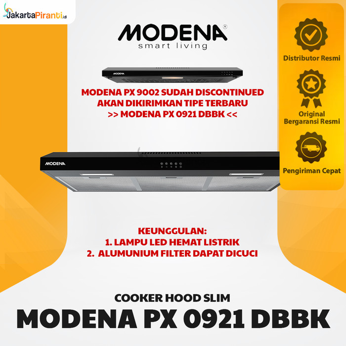BISA TERMIN Cooker Hood Modena PX 9002 - Slim Hood Modena