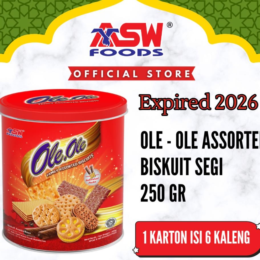 

Oleole Aorted Bicuit Bulat 250 Gr 6 Pc Arton