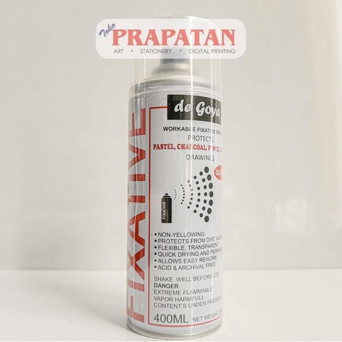 

Diskon De Goya Workable Fixative Aerosol 400Ml | Varnish Pastel Pencil