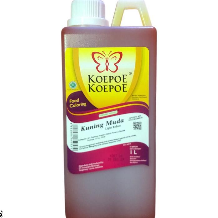 

Oepoe Oepoe Pewarna Uning Muda 1 Liter Lht Yellow Food Colng 1L