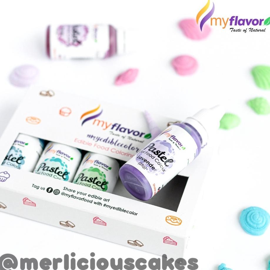 

My Flavor Ecret Garden Patel Gel Food Color Et Food Colour