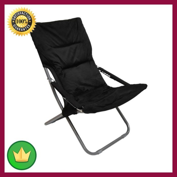 TERBARU Kursi Santai Lipat Sunny - Hitam