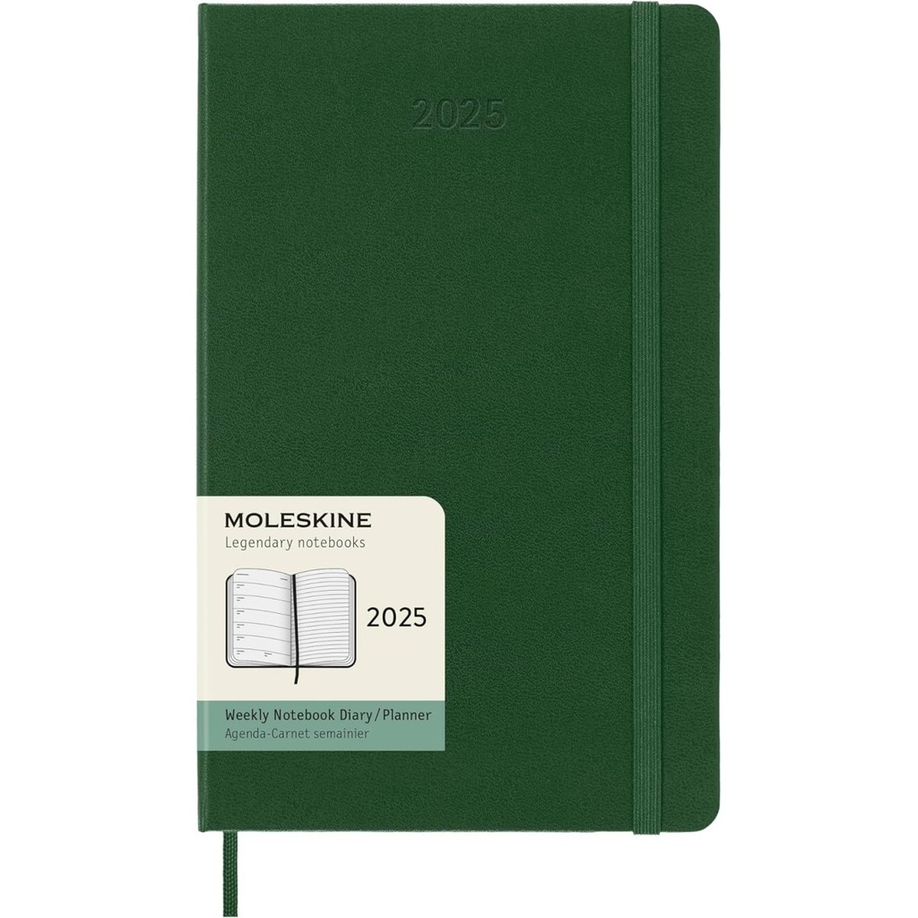 

Moleskine Weekly 2025 Diary / Agenda / Journal - Large Size