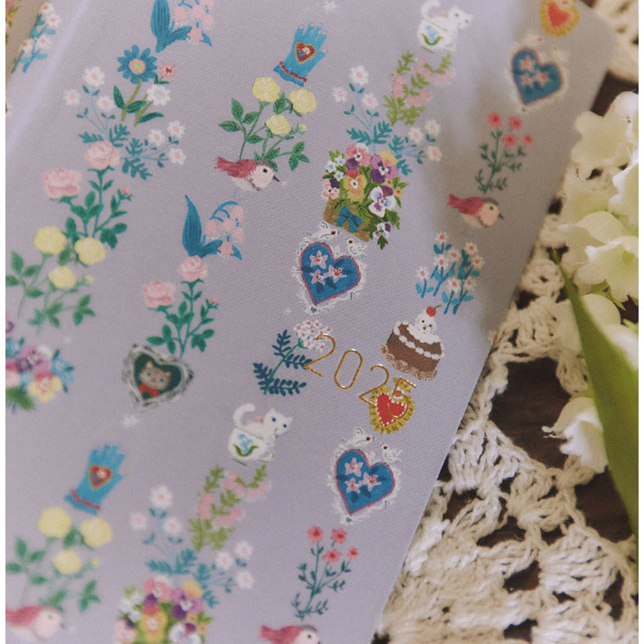 

Beautiful Wallpaper - Yumiko Kitagishi - Hobonichi Weeks 2025 - Weekly Planner / Diary / journal /