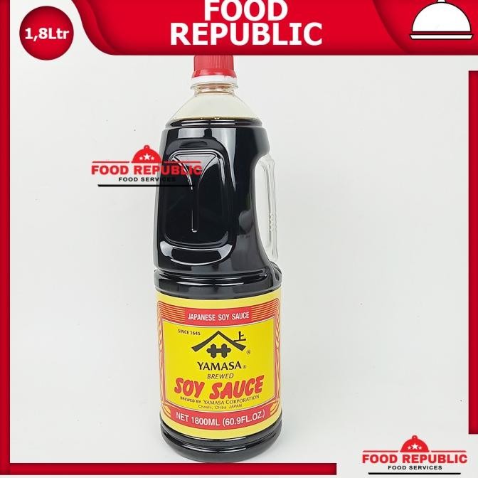 

YAMASA BREWED SOY SAUCE 1,8 LTR - SAUS KECAP ASIN JEPANG SHOYU IMPORT WS88