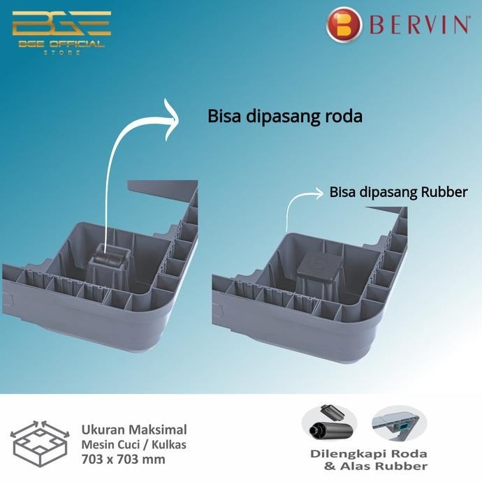 TERMURAH - BERVIN KAKI MESIN CUCI FRON LOADING / DUDUKAN MESIN CUCI FRONT LOADING
