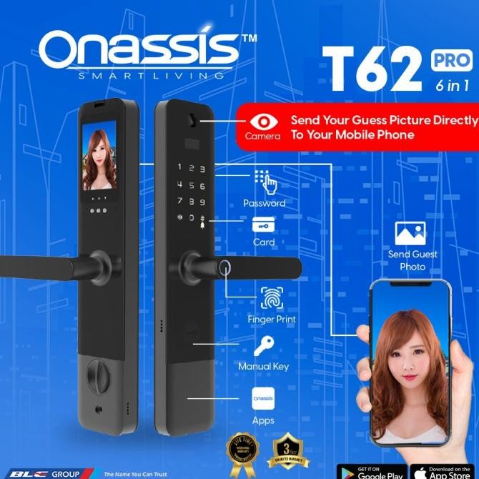 SMART LOCK - SMART HOME ONASSIS T62 PRO