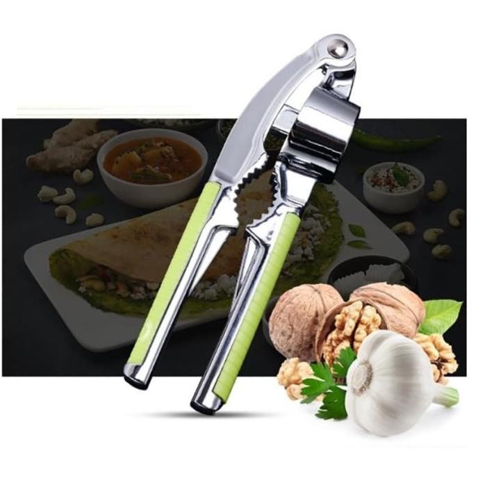 

2IN1 PENGHANCUR BAWANG & PEMECAH CANGKANG KULIT STAINLESS GARLIC PRESS ORIGINAL
