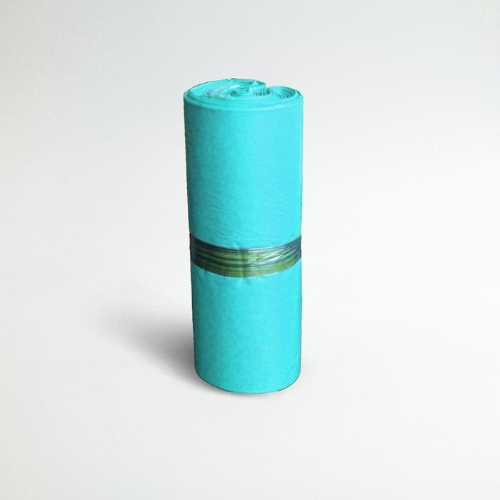 

2 Ikat [ 200 Lembar ] Plastik Polymailer Biru 17 X 30 Cm - Packaging Kantong Amplop - Master Pack