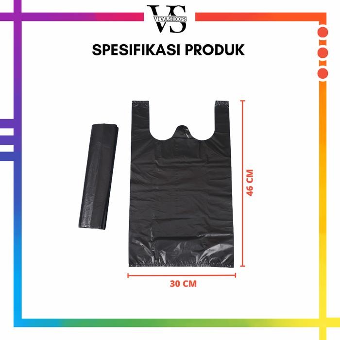 Kantong Kresek Hitam Ekonomis / Kantong Plastik Ekonomis Hitam Plastik Sampah
