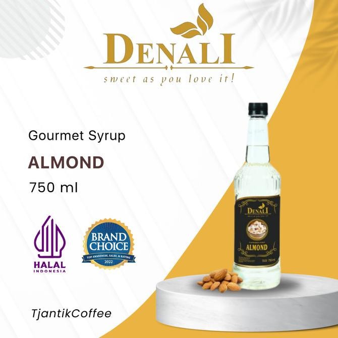 

Syrup DENALI Almond 750ml Berkualitas