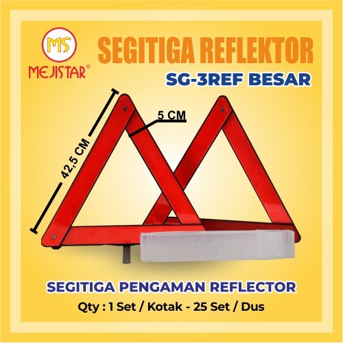 SEGITIGA PENGAMAN REFLECTOR BESAR