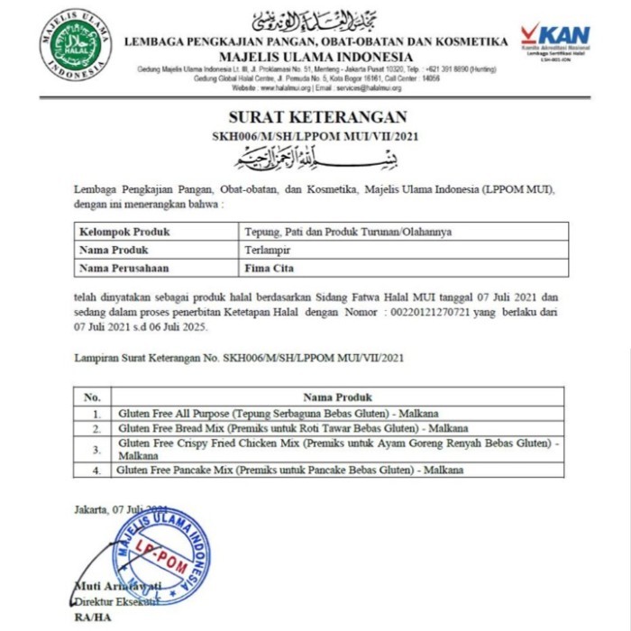 

TEPUNG SERBAGUNA GLUTEN FREE PENGGANTI TEPUNG TERIGU 5 KG / GLUTEN FRE