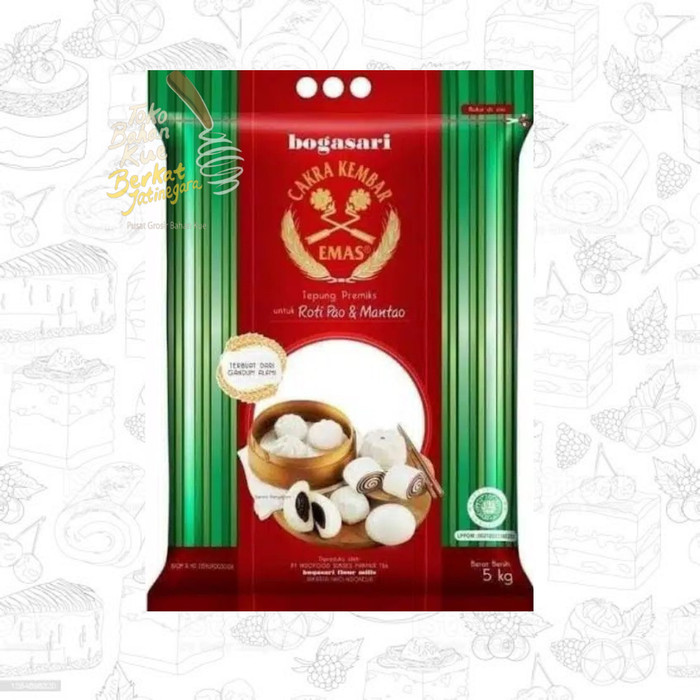 

CAKRA KEMBAR EMAS PAO & MANTAU 5KG / TEPUNG
