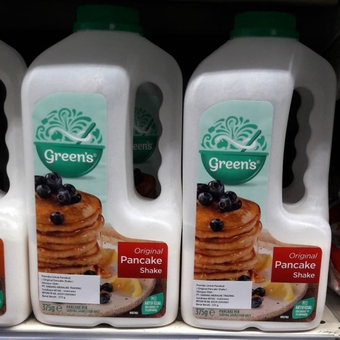 

GREENS PANCAKE SHAKE ORIGINAL 375 GR