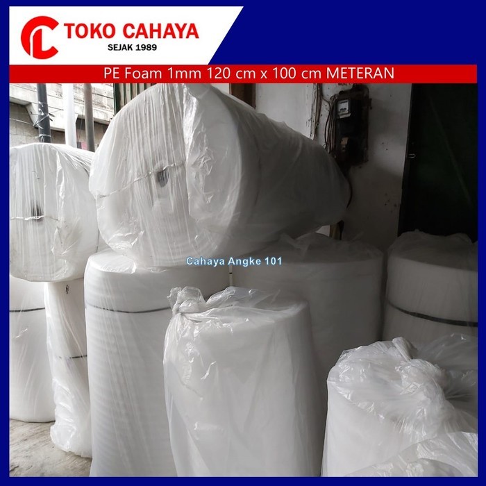 PE FOAM SHEET 1MM ISI 250 METER/ROLL