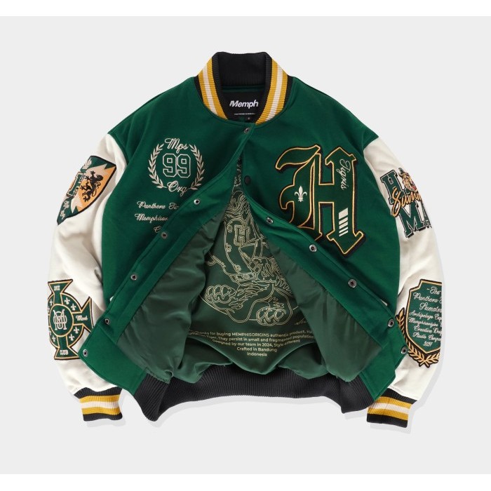 Terbaru Varsity Jacket - Harimau [Limited Edition] Best Seller