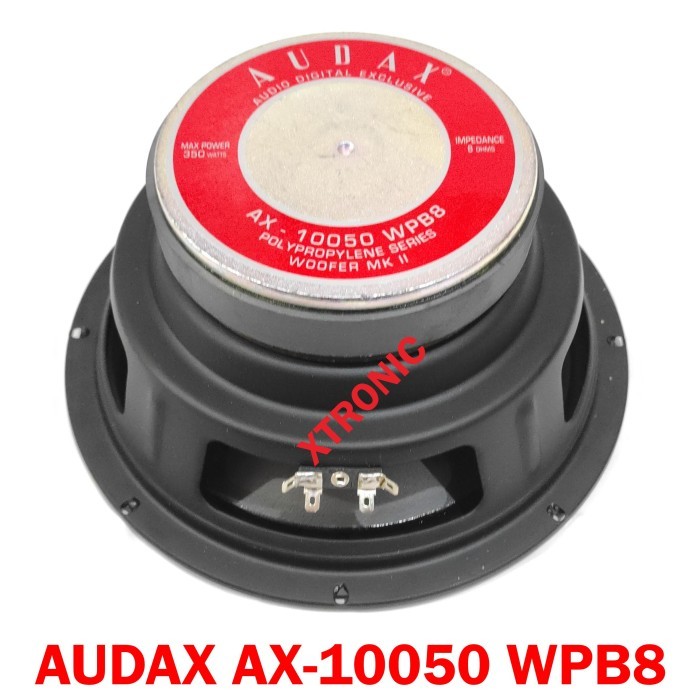 AX-10050 WPB8 Speaker Audax 10 inch Woofer AX 10050 Speaker 10inch ORI