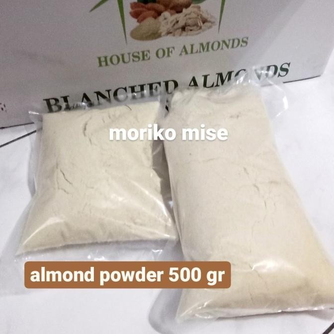 

tepung almond bubuk 500 gram / almond flour / kacang almond powder Berkualitas