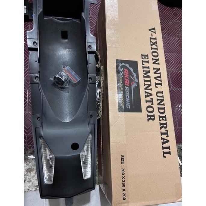 Promo AKAI Racing Undertail Fender Sein LED Vixion 2013-2015 Selancar Vixion Nvl / Advance #autocare