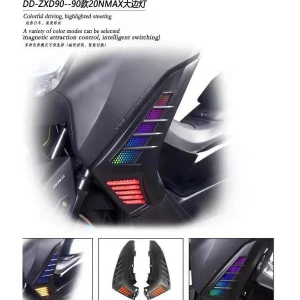 Promo Lampu Sein LED Running + Cover Sein CKS Yamaha Nmax New 2020