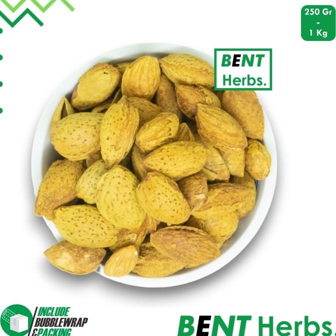 

Kacang Almond Panggang 1 Kg Curah Renyah Rasa Susu Roasted Almond Murah Berkualitas