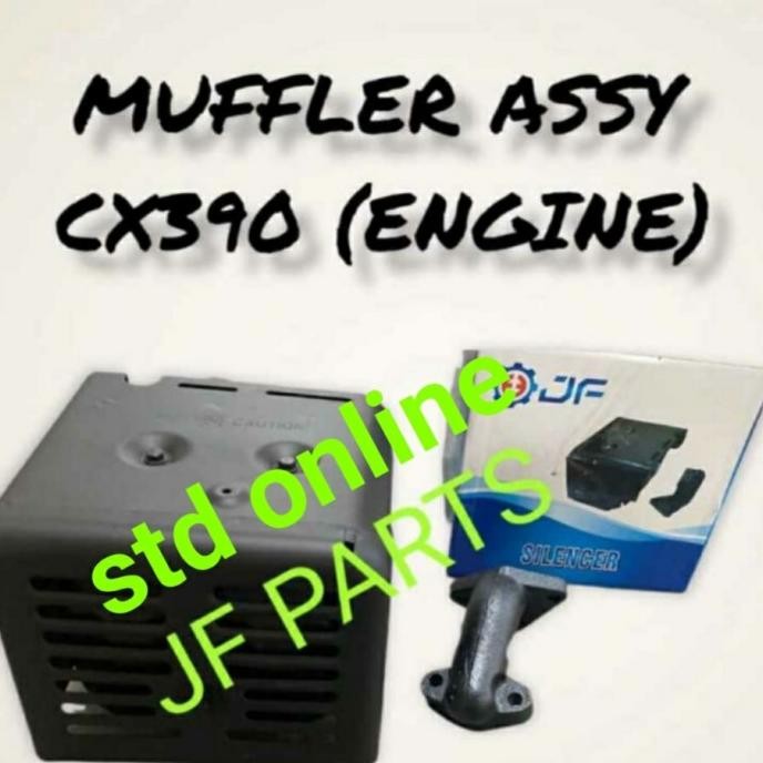 Gx390 knalpot assy Muffler assy silincer Gx 390 stdba Diminati Banget
