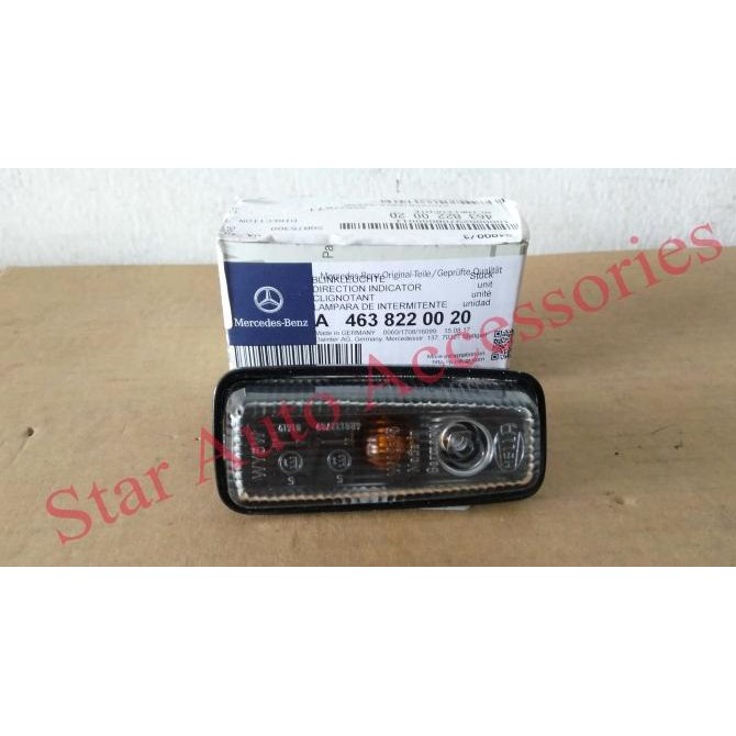 Promo Lampu Sein / Side Lamp Clear Mercedes Benz W463 Original