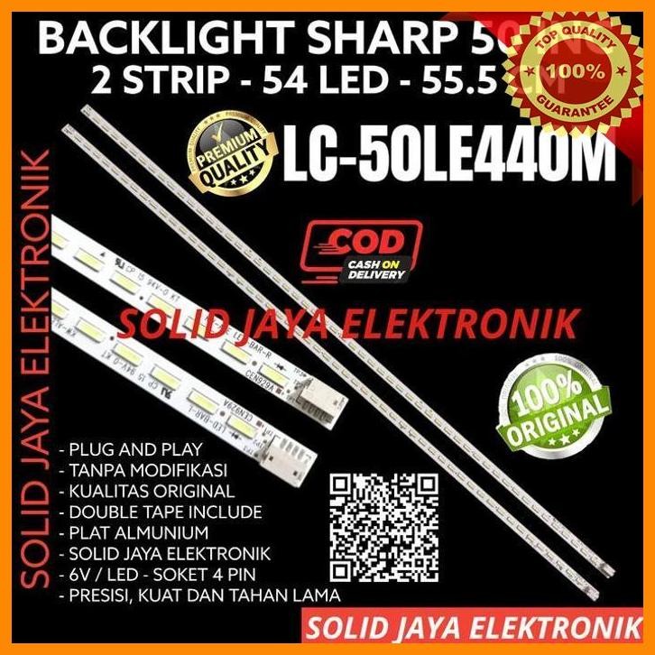 [SJE] BACKLIGHT LED SHARP 50 IN LC-50LE440 M LC-50LE440M 50LE LAMPU BL SMD