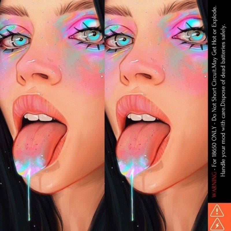 

Premium Cut - Jaka Stiker Wrap Baterai 18650 Color Art Untuk Melindungxi Dan Mempercantik Battery Garskin / Case Custom Terlaris 2PCS/ Fullbody