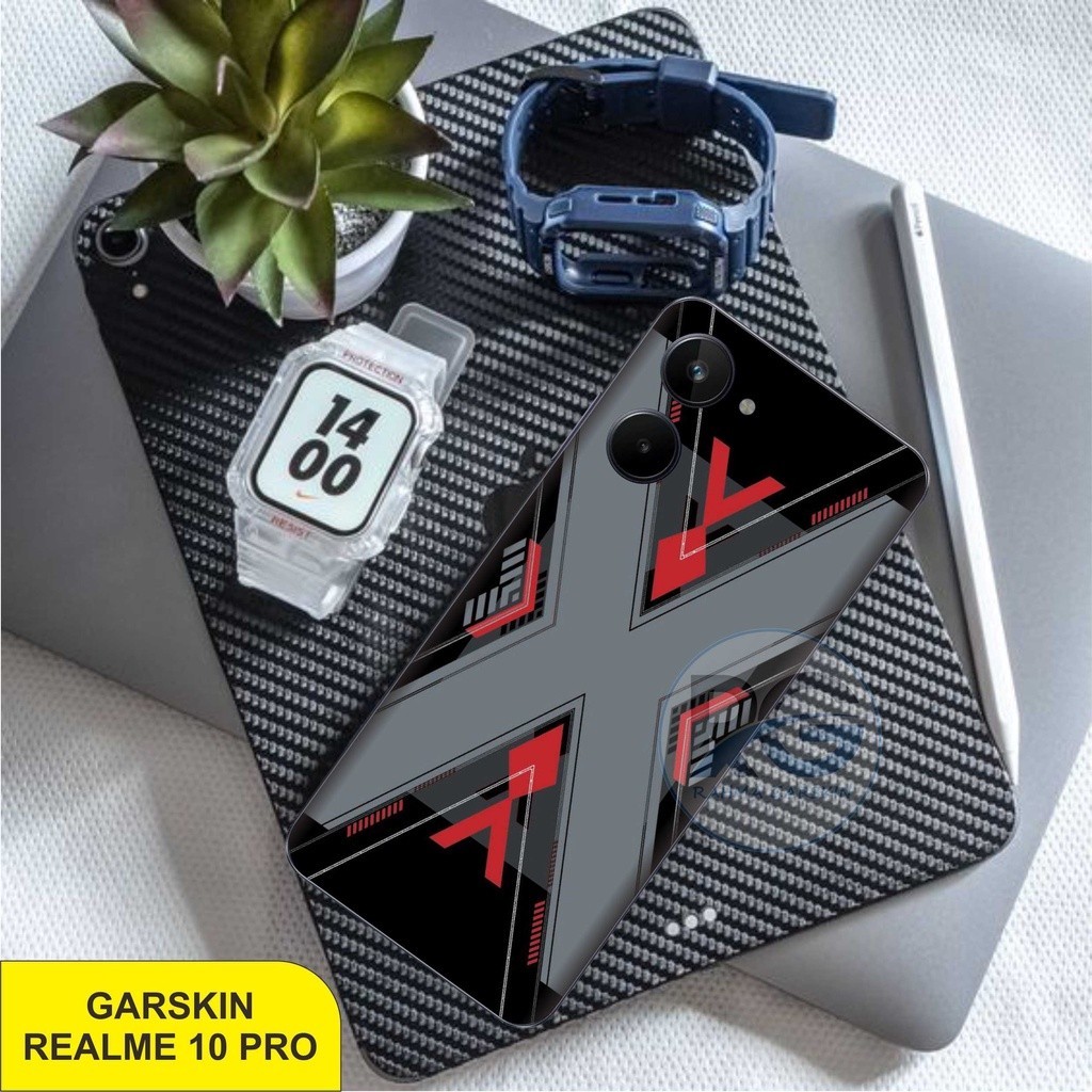 

Terlaris Realme 10 Pro Garskin Stiker Custom Case Laminasi Tebal COD