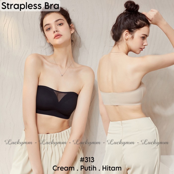Strapless Bra Seamless Anti Melorot / Bra Wanita Seamless 313