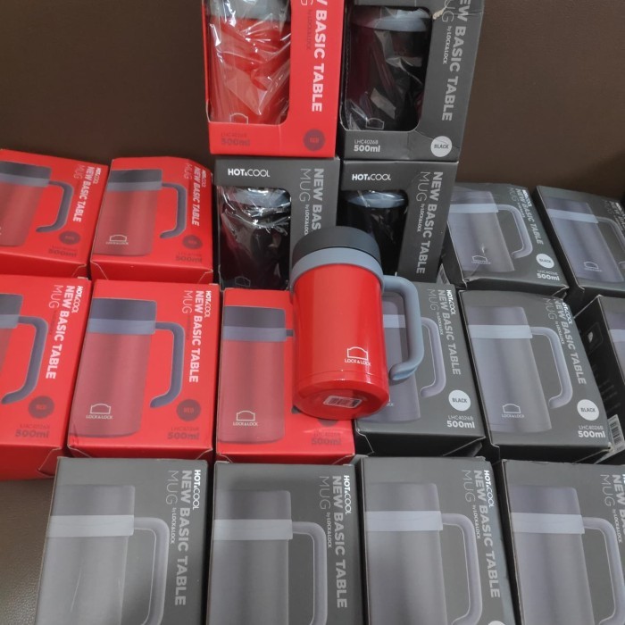 LOCK N LOCK HOT N COOL MUG 500 ML TUMBLER THERMOS LOCK&LOCK