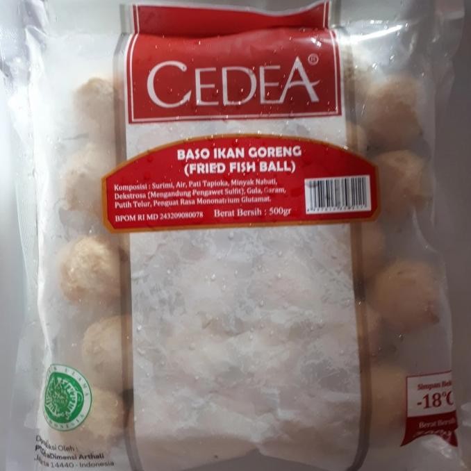 

New Cedea Bakso Ikan Goreng 500 Gram