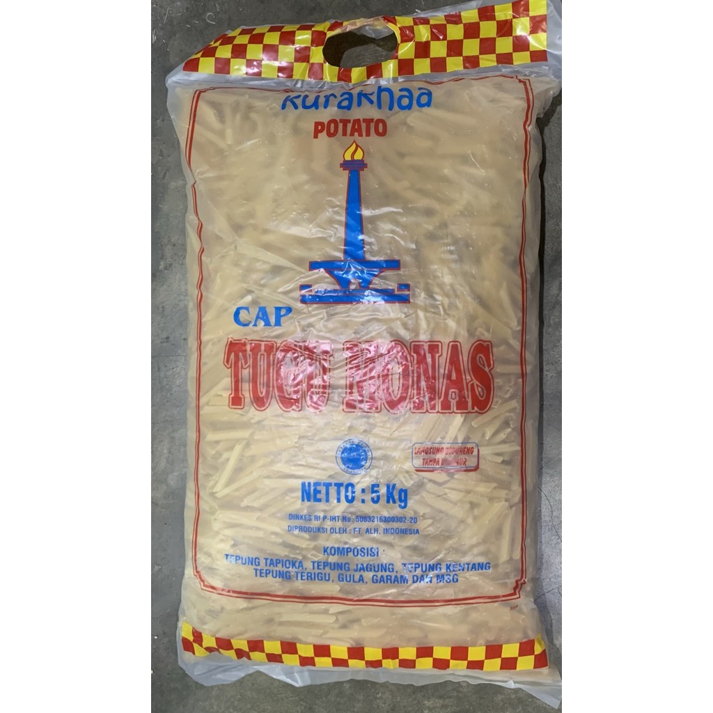 

Kerupuk Kentang Tugu Monas isi 5kg