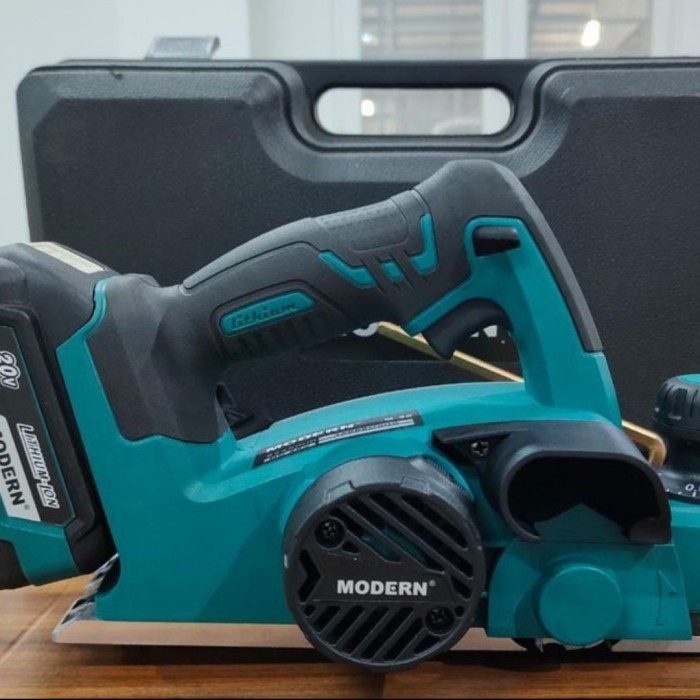 Mesin Serut Kayu Baterai Ketam Planner Planer MODERN Cordless M90 20V