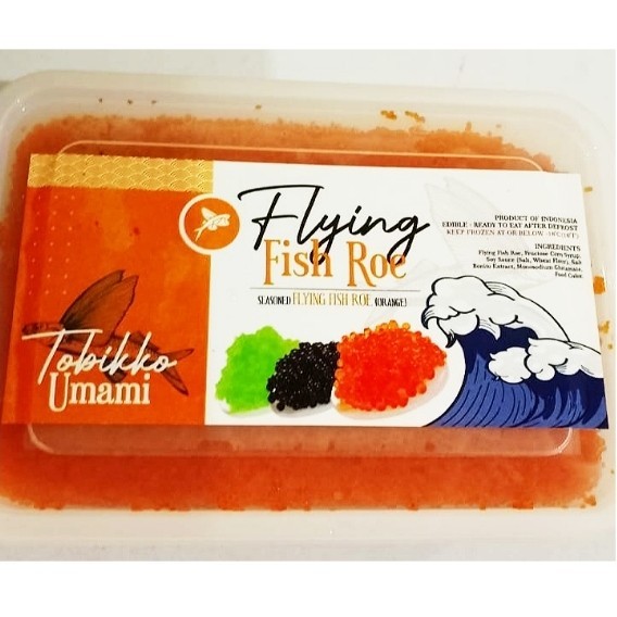 

Tobiko Telur Ikan Terbang Caviar Sushi 500Gr