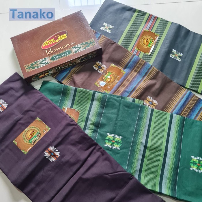 KAIN SARUNG ATLAS IDAMAN SONGKET